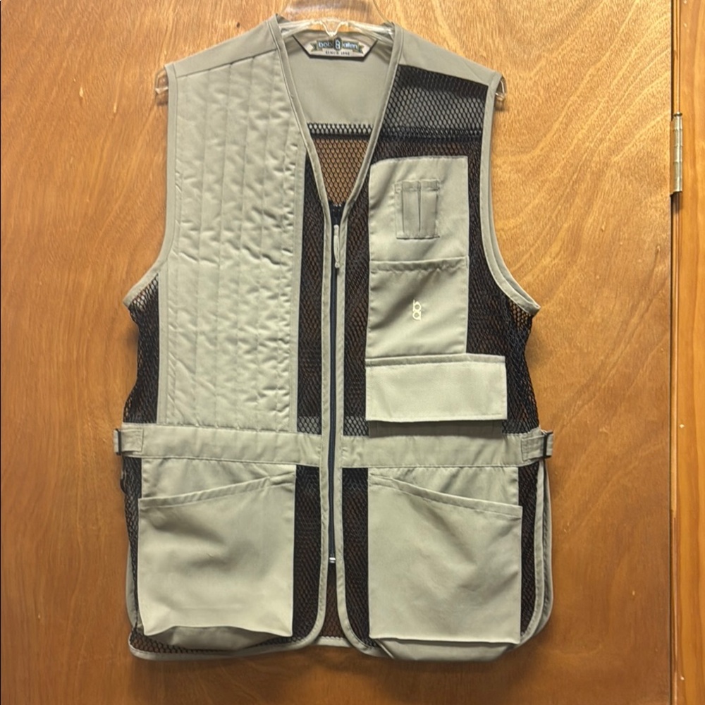NWOT Tan Mesh Utility Vest